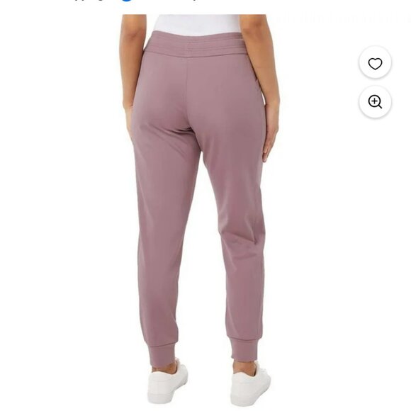 32 Degrees Heat Women's Midweight Tech Commuter Jogger Kaki/ Green - Picture 2 of 7